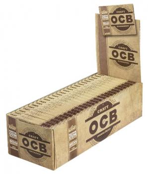 OCB Craft Ungebleicht aus Natürlichen Hanf Natur Gum 25 Heftchen a´100 Blättchen